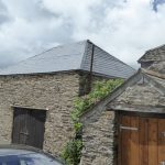 Barn Roofed In Grp Slate Tile Roofing
