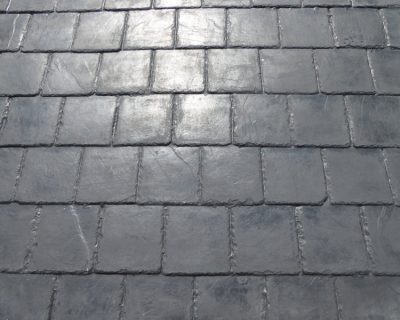 Fibreglass Spanish Slate Tiled Effect Roofing Sheet