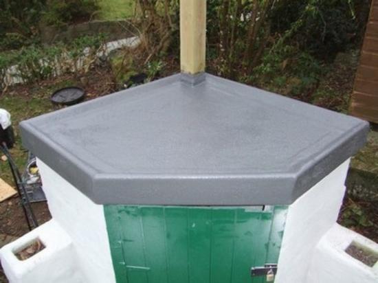 Coal Shed Roof In Fibreglass (GRP)
